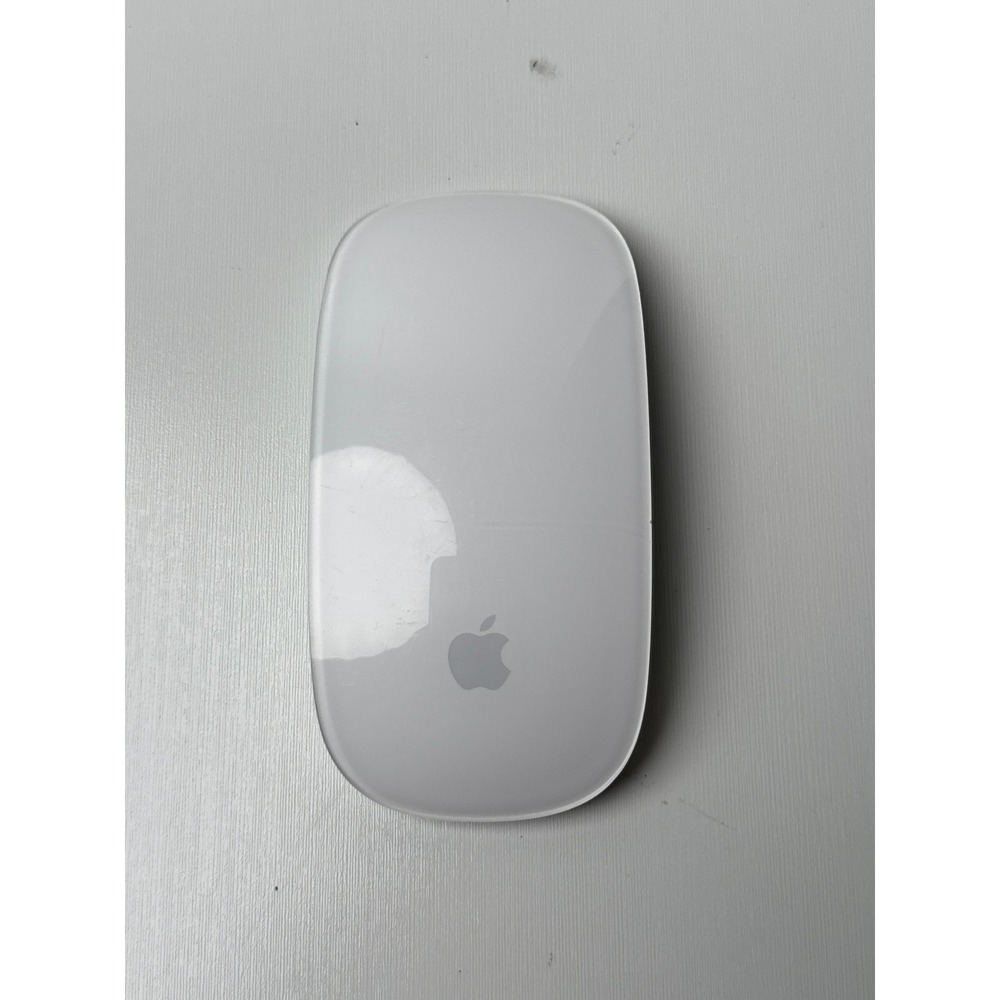 Apple Magic Mouse Wireless Bluetooth A1296 MB829LL/A Silver White Multi-Touch